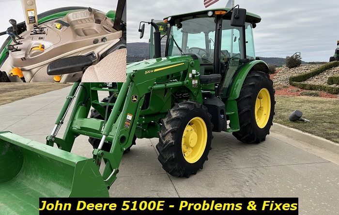 john deere 5100e problems